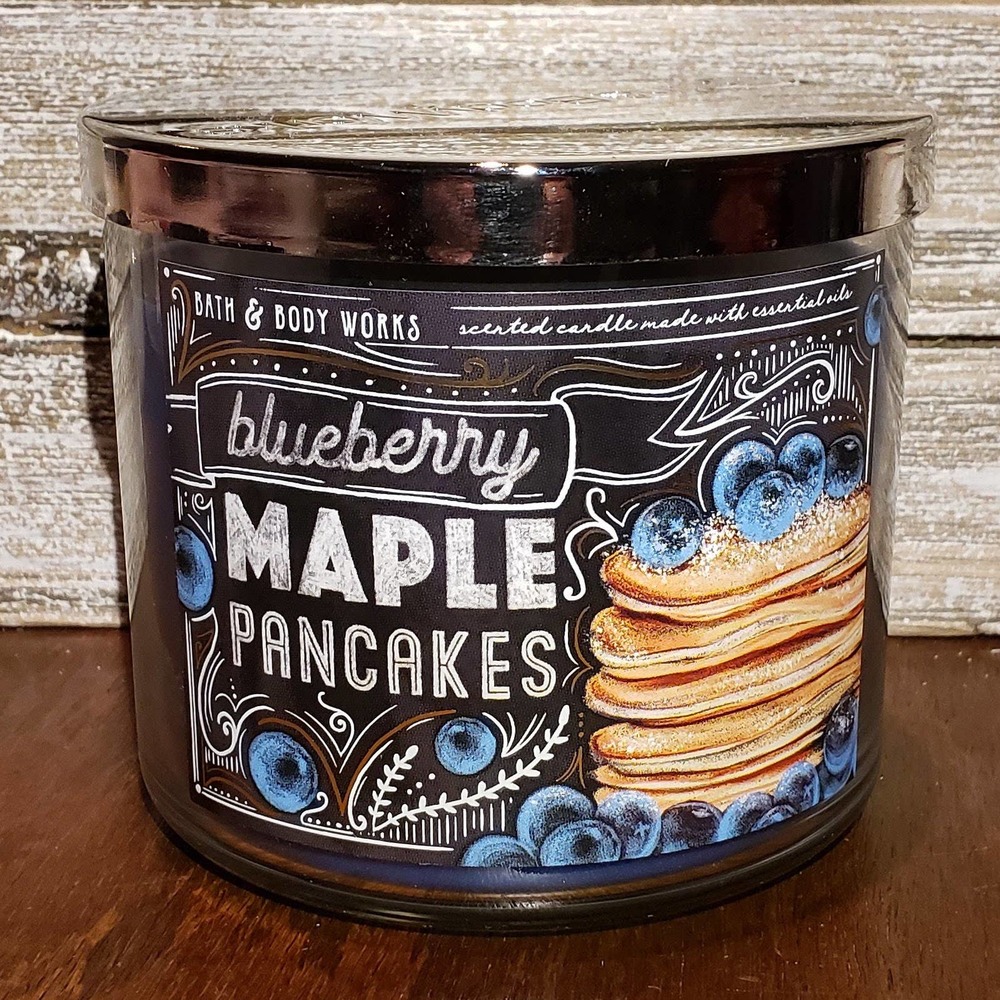 Bath & Body Works Blueberry Maple Pancakes Candle